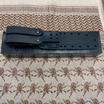 Spartan KA-Bar 7" CPM MagnaCut Black Fixed Blade Knife with Kydex Black Sheath SB54BKBKKYBK