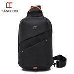 New Chest Bag Men's Korean Version Messenger Bag Men's Trend Usb Shoulder Bag Sling Bag