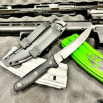Spartan Blades Ronin Torii Fixed Blade Black/Black G10 Handle Black Blade SBBL4BKBK