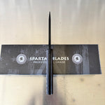 Spartan Blades Alala 3.75" Black Fixed Blade 1095 Cro-Van Steel Knife SBSL004BKBK
