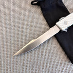 Ocaso 18LLS Lucent Large Satin OTF 3.5" M390 Harpoon Blade Knife