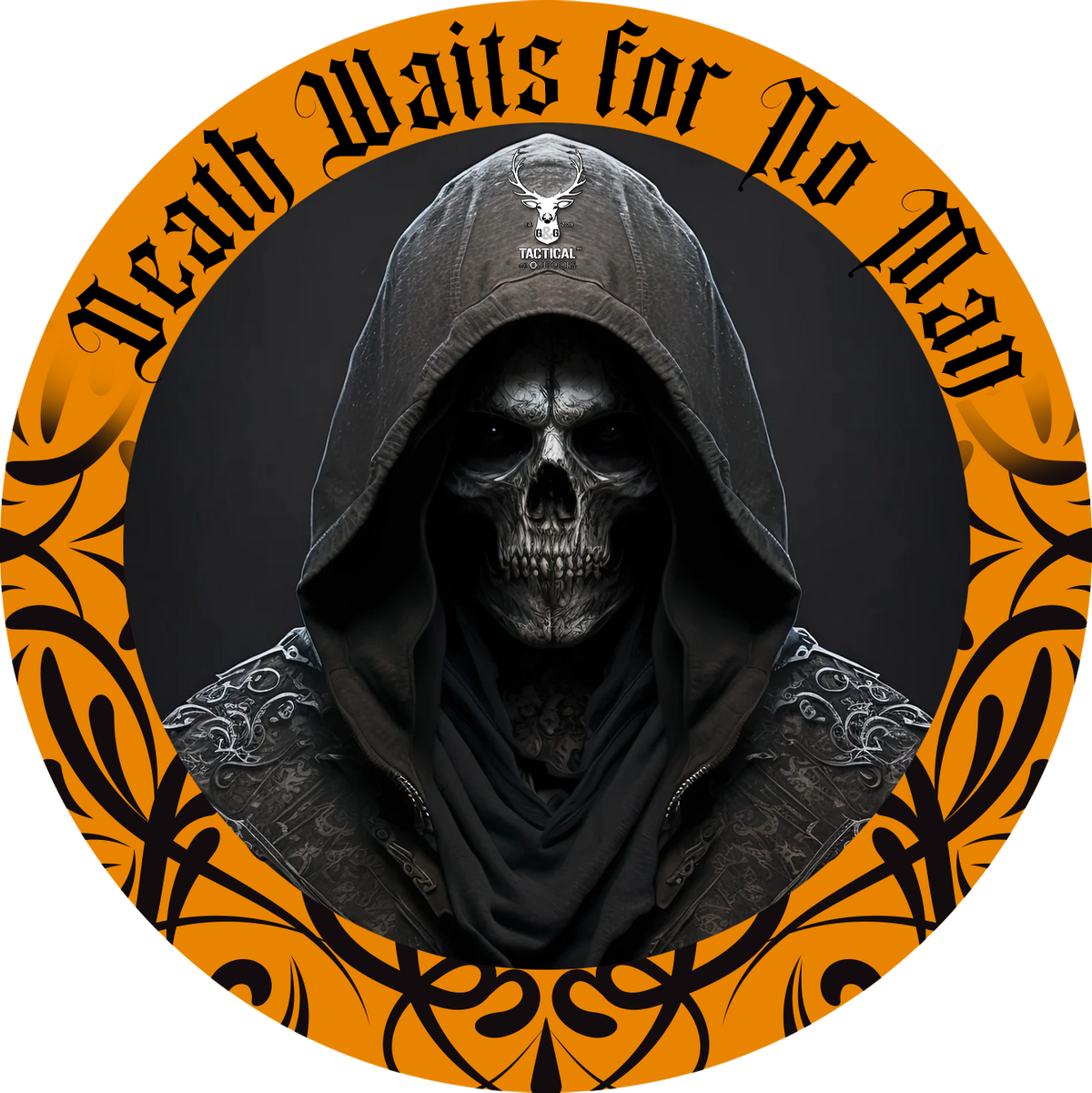 GGTO 2023 Halloween GRIM REAPER 4" Matte Laminate Sticker