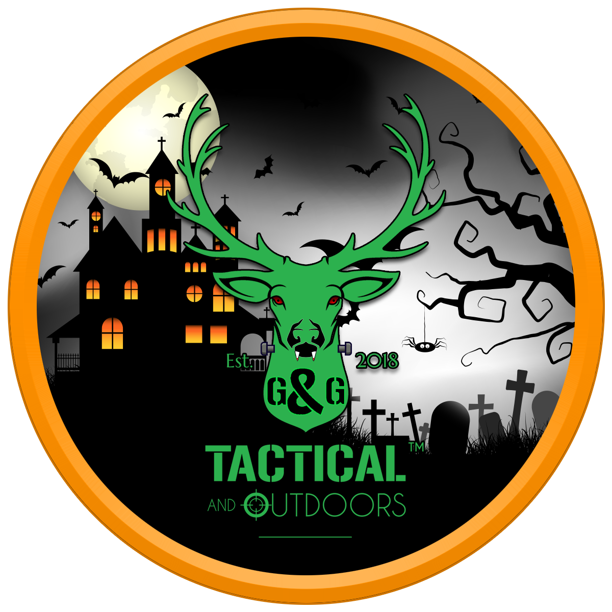 GGTO 2023 Halloween 3" Matte Laminate Sticker