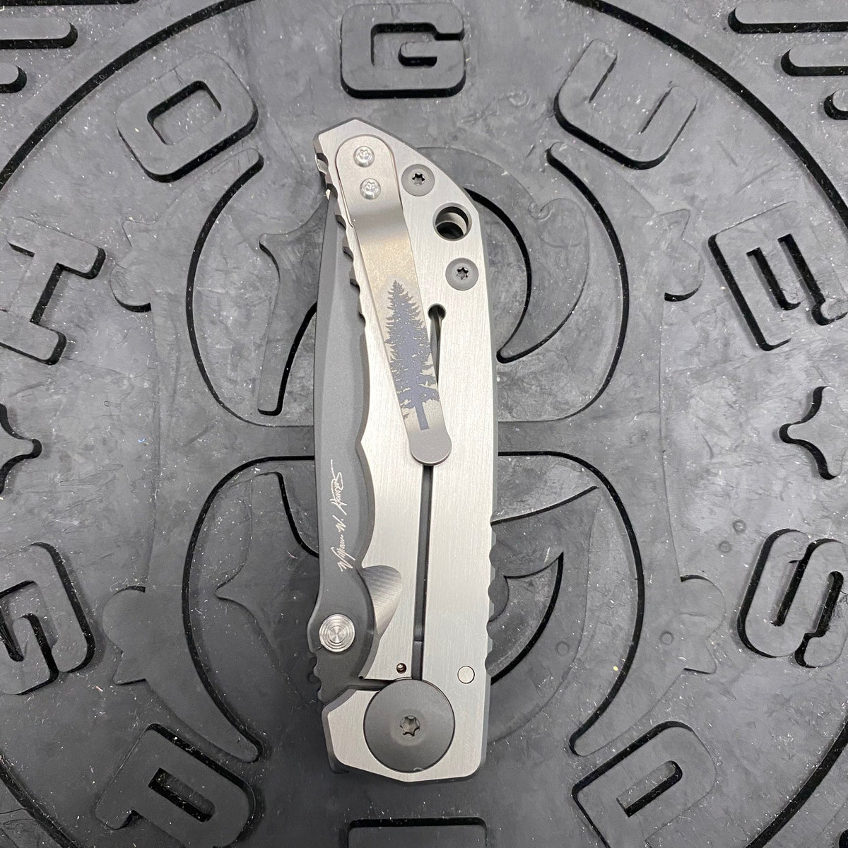 Spartan Blades Harsey Folder - Fir Trees - Special Edition