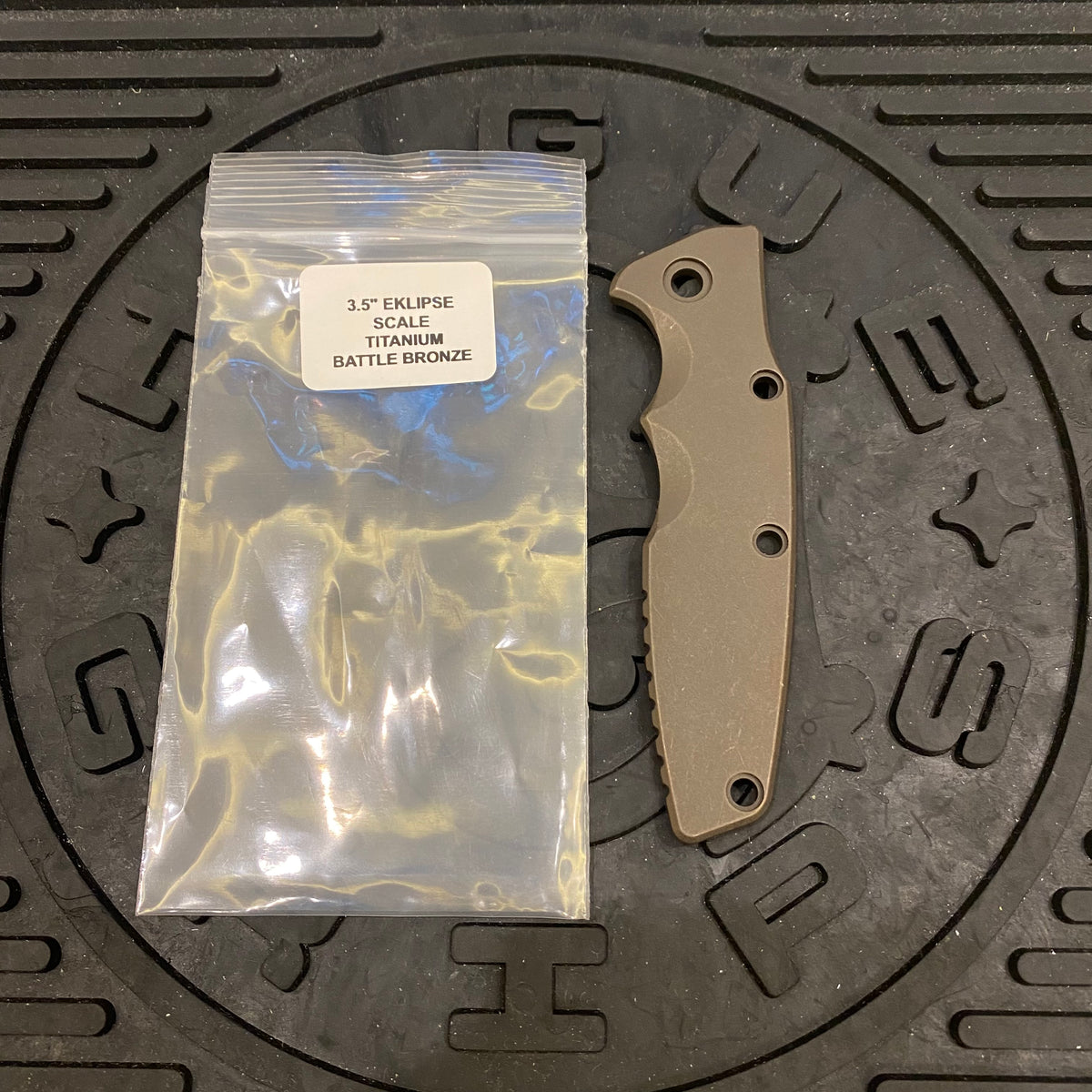 Rick Hinderer Eklipse Scale 3.5" Titanium Battle Bronze