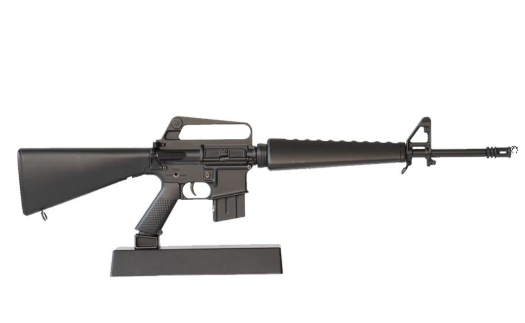 Goatguns Mini M16A1 - Black Die Cast Model Toy