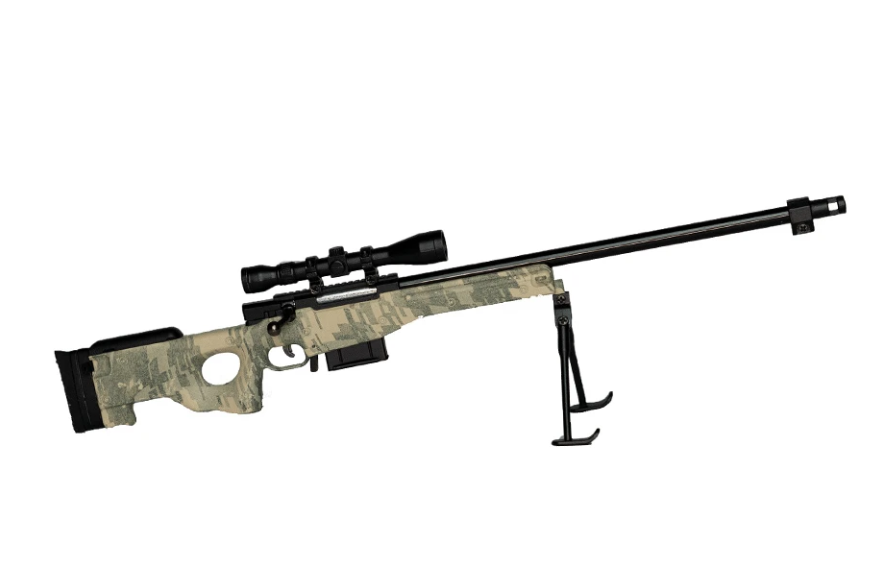 Goatguns Mini Sniper Rifle CAMOFLAUGE - Die Cast Model Toy