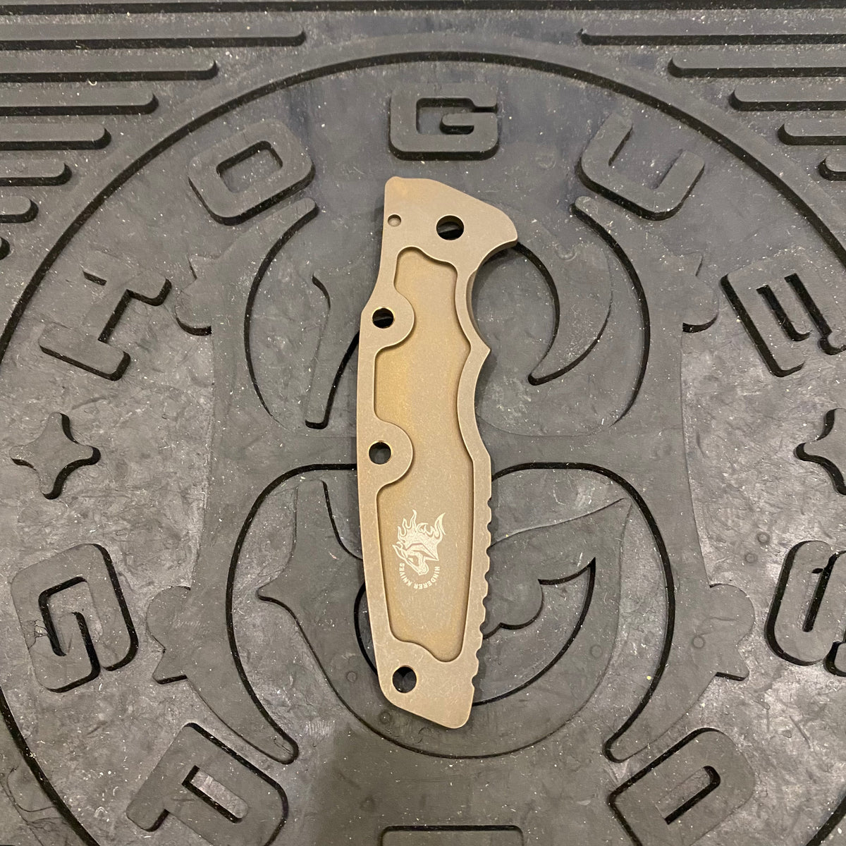Rick Hinderer Eklipse Scale 3.5" Titanium Battle Bronze