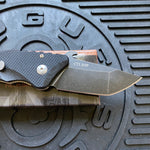 Spartan Ronin Shoto SFBL9BK Black G10 Karambit Folding Knife