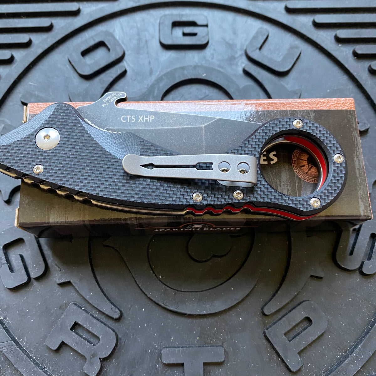 Spartan Ronin Shoto SFBL9BK Black G10 Karambit Folding Knife