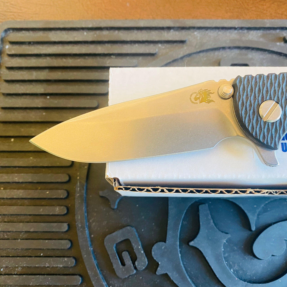 Rick Hinderer XM-18 3.5″ Spearpoint Tri-Way Stonewash Black G10 Folding Knife