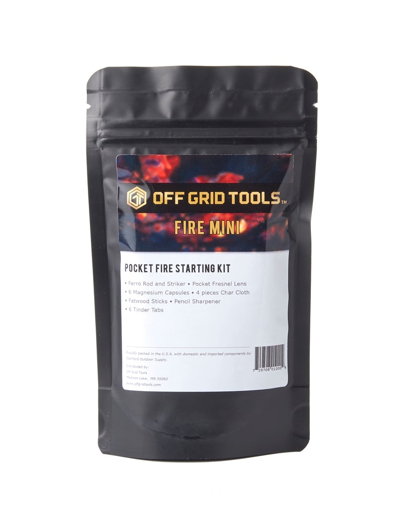 Offgrid Tools FIRE MINI - POCKET FIRE STARTING KIT