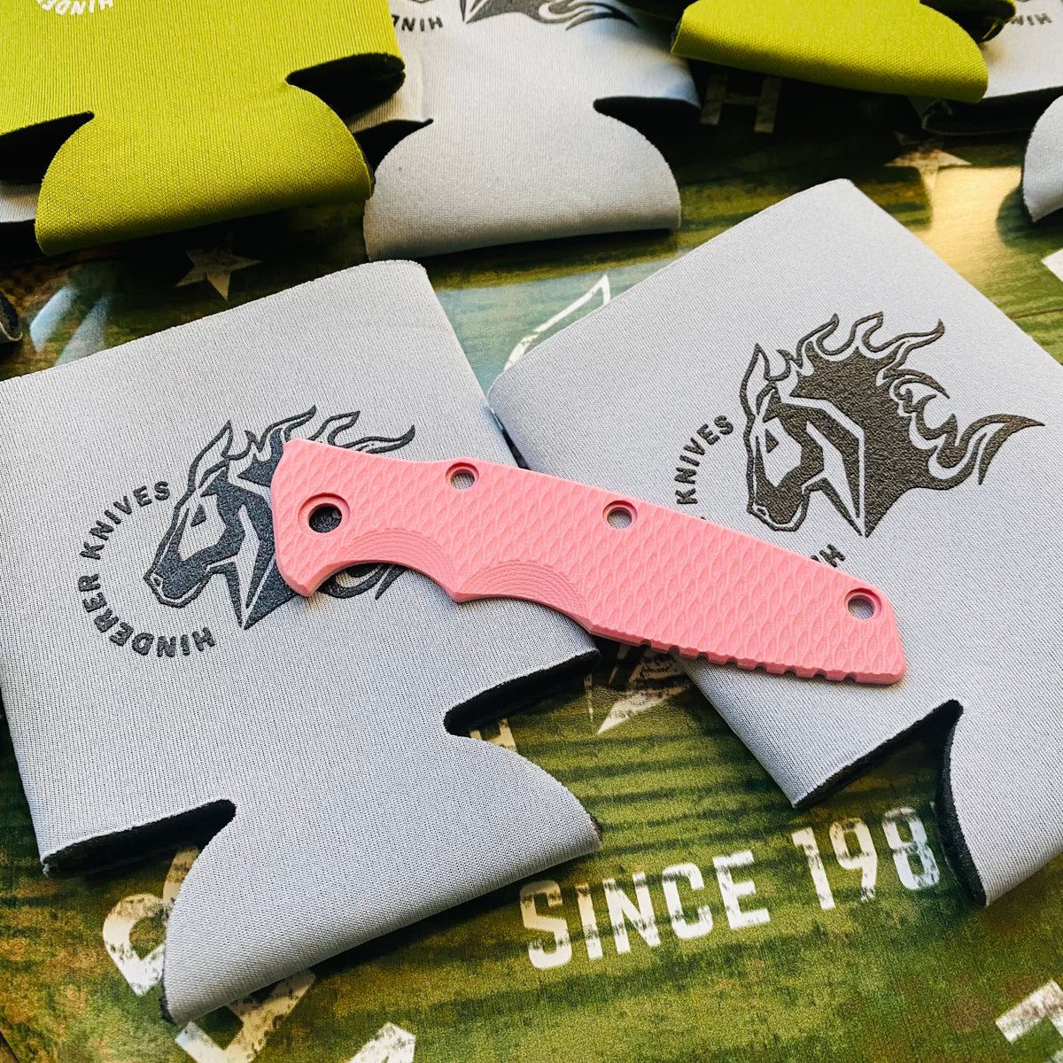 Rick Hinderer Eklipse 3.5" Handle G10 Scale PINK