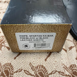 Spartan KA-Bar 7" CPM MagnaCut Flat Dark Earth Fixed Blade Knife with Black Leather Sheath SB54DEBKLTBK