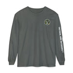 G&G Tactical Outdoors Long Sleeve Tee — Green Camoflauge White Sleeve Graphic