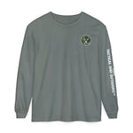 G&G Tactical Outdoors Long Sleeve Tee — Green Camoflauge White Sleeve Graphic