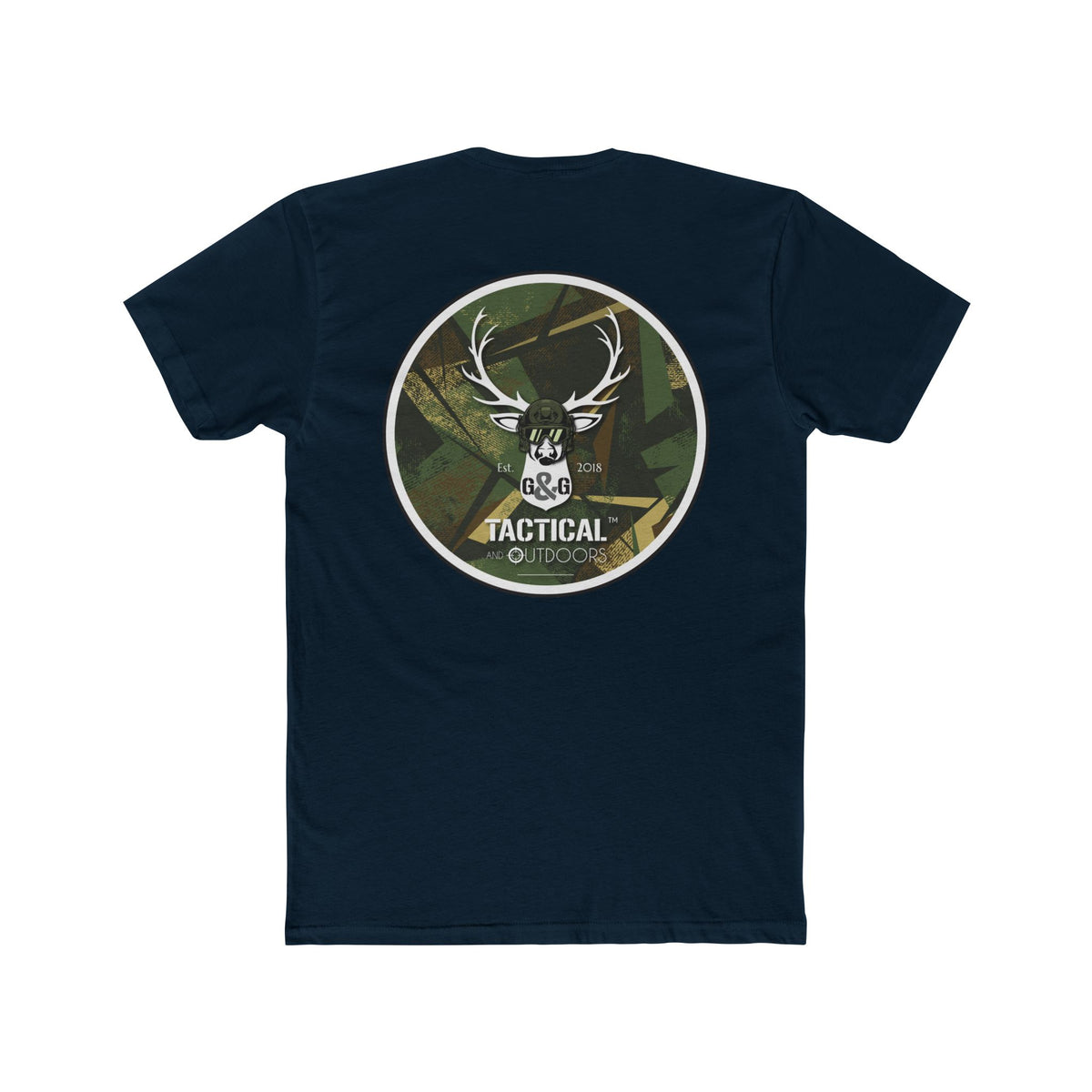 G&G Tactical Outdoors T‑Shirt — Green Camoflauge Crew Tee