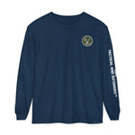 G&G Tactical Outdoors Long Sleeve Tee — Green Camoflauge White Sleeve Graphic