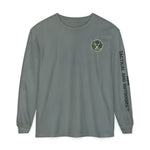 G&G Tactical Outdoors Long Sleeve Tee — Green Camoflauge Black Sleeve Graphic