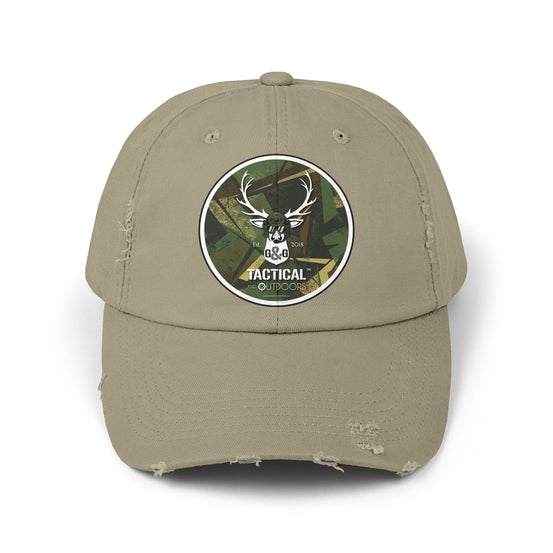 G&G Tactical and Outdoors Green Camoflauge Distressed Cap