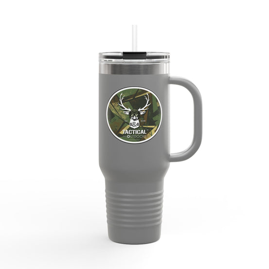 G&G Tactical and Outdoors 40oz Insulated Travel Mug Green Camoflauge