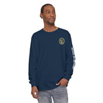 G&G Tactical Outdoors Long Sleeve Tee — Green Camoflauge White Sleeve Graphic