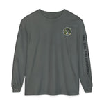 G&G Tactical Outdoors Long Sleeve Tee — Green Camoflauge Black Sleeve Graphic