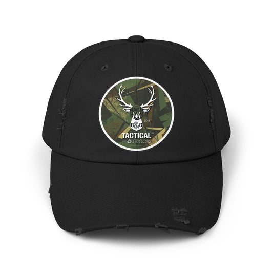 G&G Tactical and Outdoors Green Camoflauge Distressed Cap