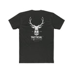 G&G Tactical Outdoors Deer Logo T‑Shirt — White Deer Hunting & Outdoor Crew Tee