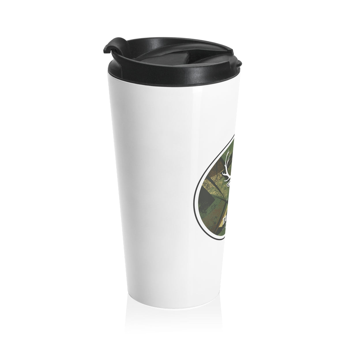 G&G Tactical Outdoors Stainless Steel Travel Mug 15 oz Green Camoflauge