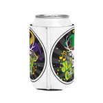 G&G Tactical Outdoors Can Cooler Sleeve Mardi Gras for 12 oz