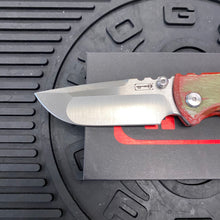 Load image into Gallery viewer, Chaves Ultramar Redencion Street Framelock 3.25&quot; Drop Point M390, Titanium Handles, SPACE WARRIOR Pre-Beskar Knife
