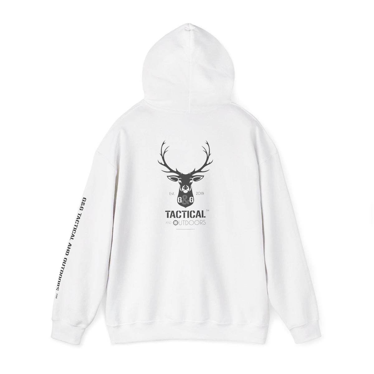 G&G Tactical Deer Hoodie — Dark Deer Outdoor Hunting Graphic Pullover