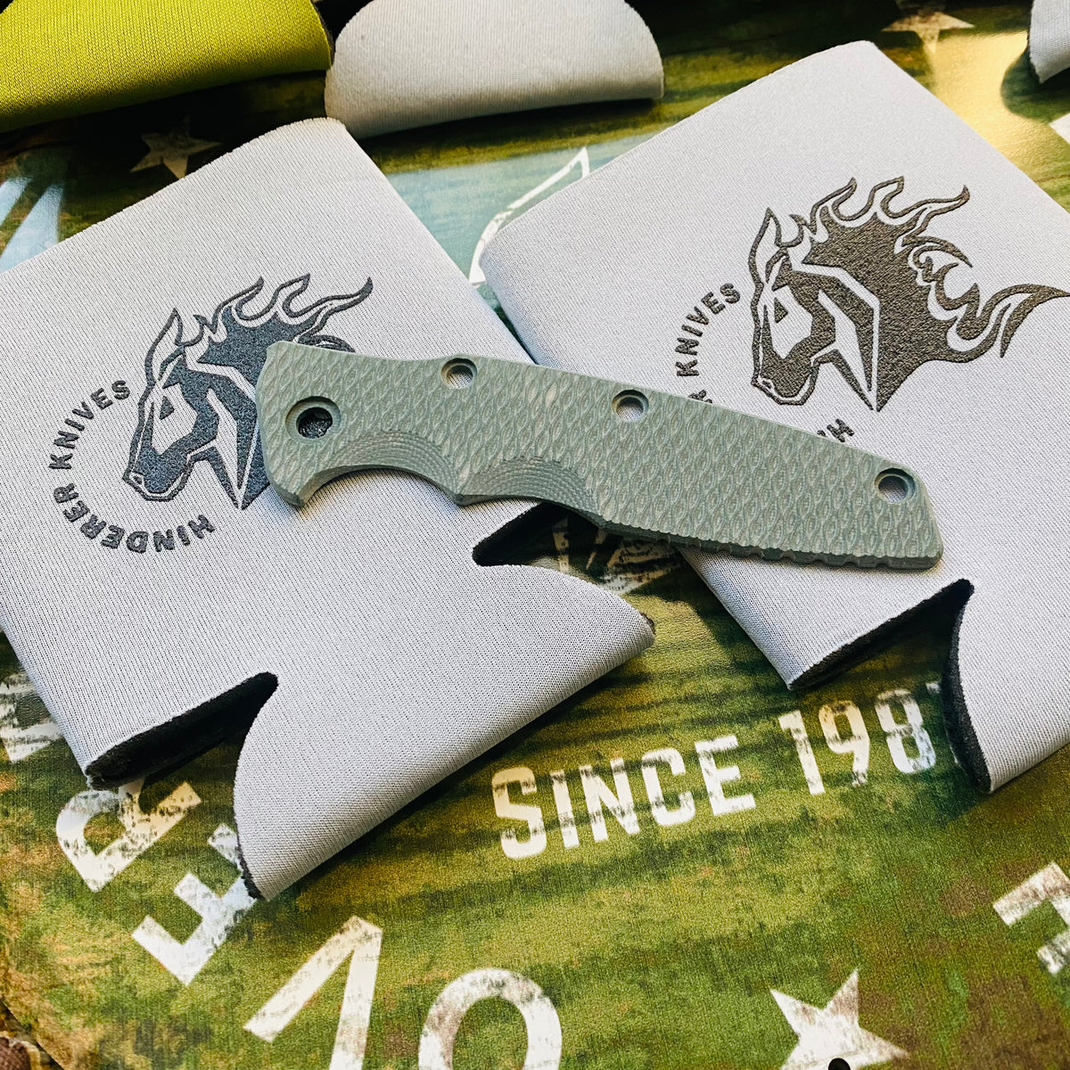 Rick Hinderer Eklipse 3.5" Handle G10 Scale DARK GREEN