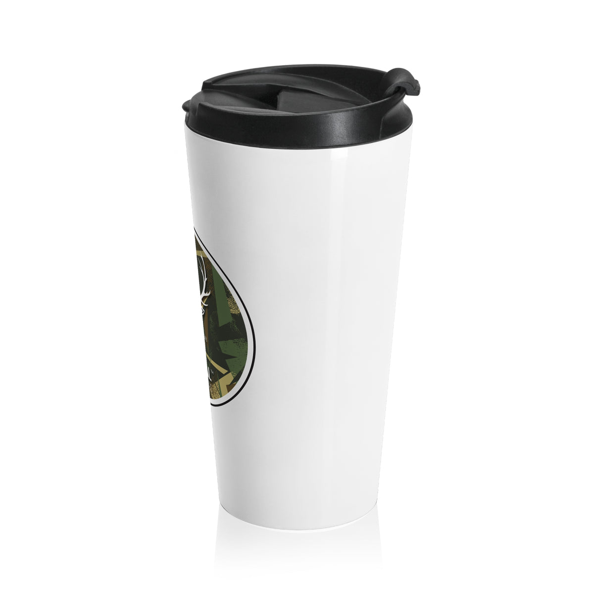 G&G Tactical Outdoors Stainless Steel Travel Mug 15 oz Green Camoflauge