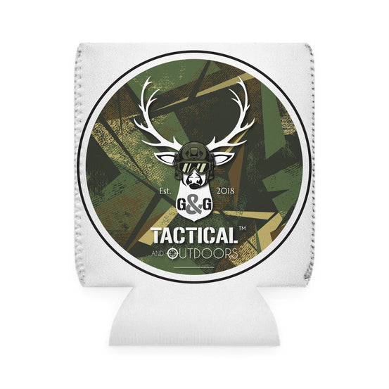 G&G Tactical Outdoors Can Cooler Sleeve Green Camoflauge for 12 oz