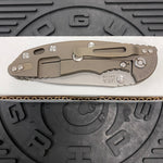Rick Hinderer XM-18 3.5" Slicer S45VN, Non-Flipper, Tri-Way, Battle Bronze, OD Green G10 Knife