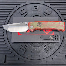 Load image into Gallery viewer, Chaves Ultramar Redencion Street Framelock 3.25&quot; Drop Point M390, Titanium Handles, SPACE WARRIOR Pre-Beskar Knife
