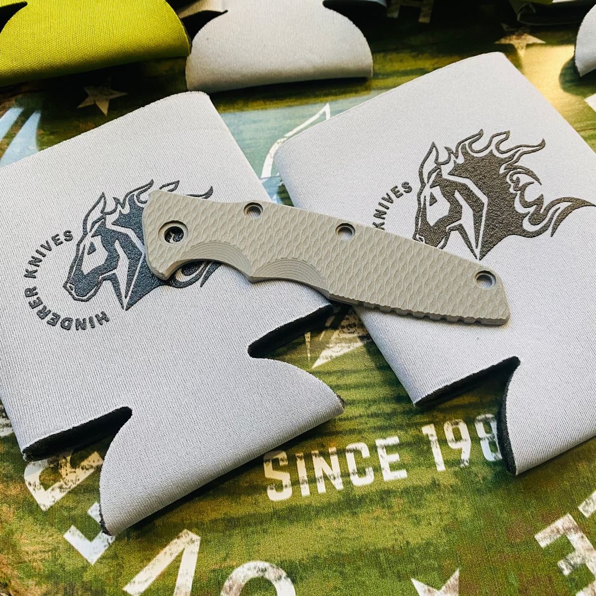 Rick Hinderer Eklipse 3.5" Handle G10 Scale GREY