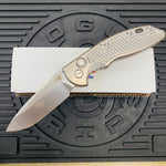 Rick Hinderer XM-18 3.5" Automatic Spearpoint, Stonewash Handles, Folding Knife