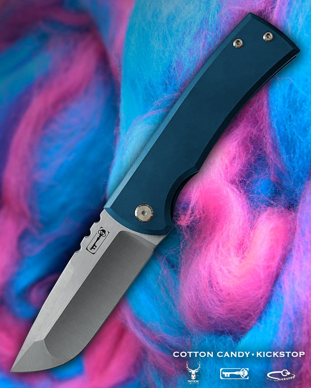 Chaves Ultramar 229 Kickstop DROP POINT Titanium 3.63
