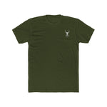G&G Tactical Outdoors Deer Logo T‑Shirt — White Deer Hunting & Outdoor Crew Tee