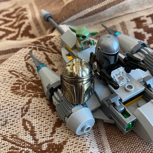 Space Warrior Helmet GGTO Exclusive "SILVER" Lanyard Bead