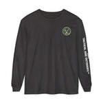 G&G Tactical Outdoors Long Sleeve Tee — Green Camoflauge White Sleeve Graphic