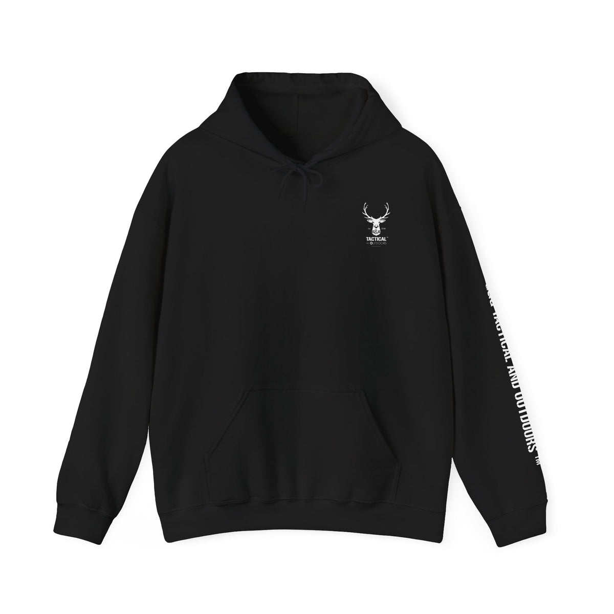 G&G Tactical Deer Hoodie — White Deer Outdoor Hunting Graphic Pullover