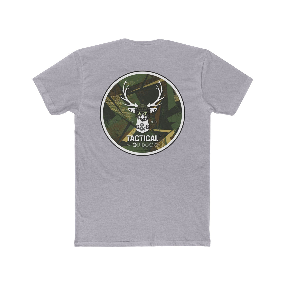 G&G Tactical Outdoors T‑Shirt — Green Camoflauge Crew Tee