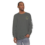 G&G Tactical Outdoors Long Sleeve Tee — Green Camoflauge White Sleeve Graphic