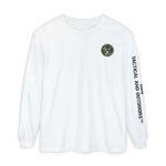 G&G Tactical Outdoors Long Sleeve Tee — Green Camoflauge Black Sleeve Graphic
