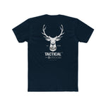 G&G Tactical Outdoors Deer Logo T‑Shirt — White Deer Hunting & Outdoor Crew Tee
