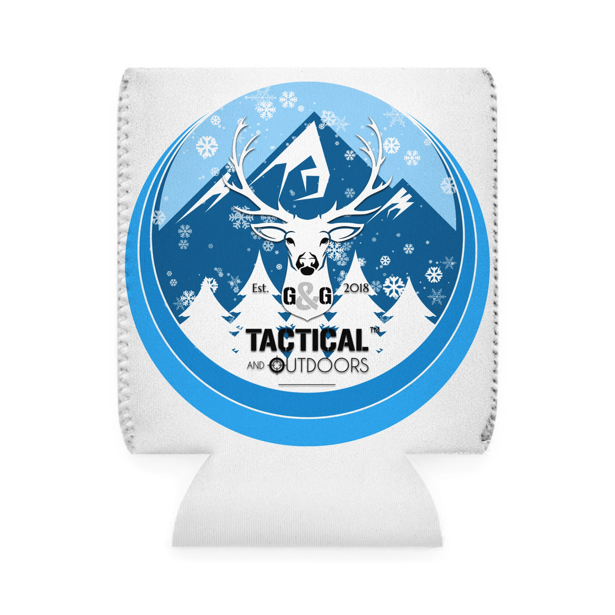 G&G Tactical Outdoors Can Cooler Sleeve Winter for 12 oz